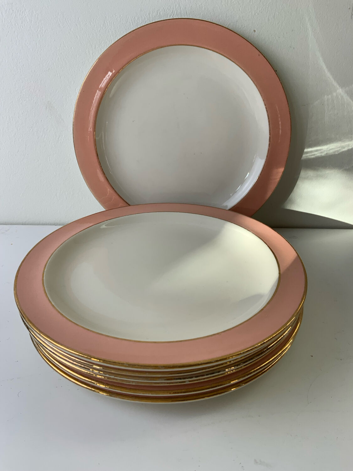 Vintage dessert plates
