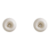 Castiglioni. Paire d’appliques en verre opalin. 20e siècle.