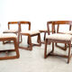 Ensemble de six chaises de salle à manger italiennes