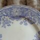 Plat ancien en terre de fer Sarreguemines 