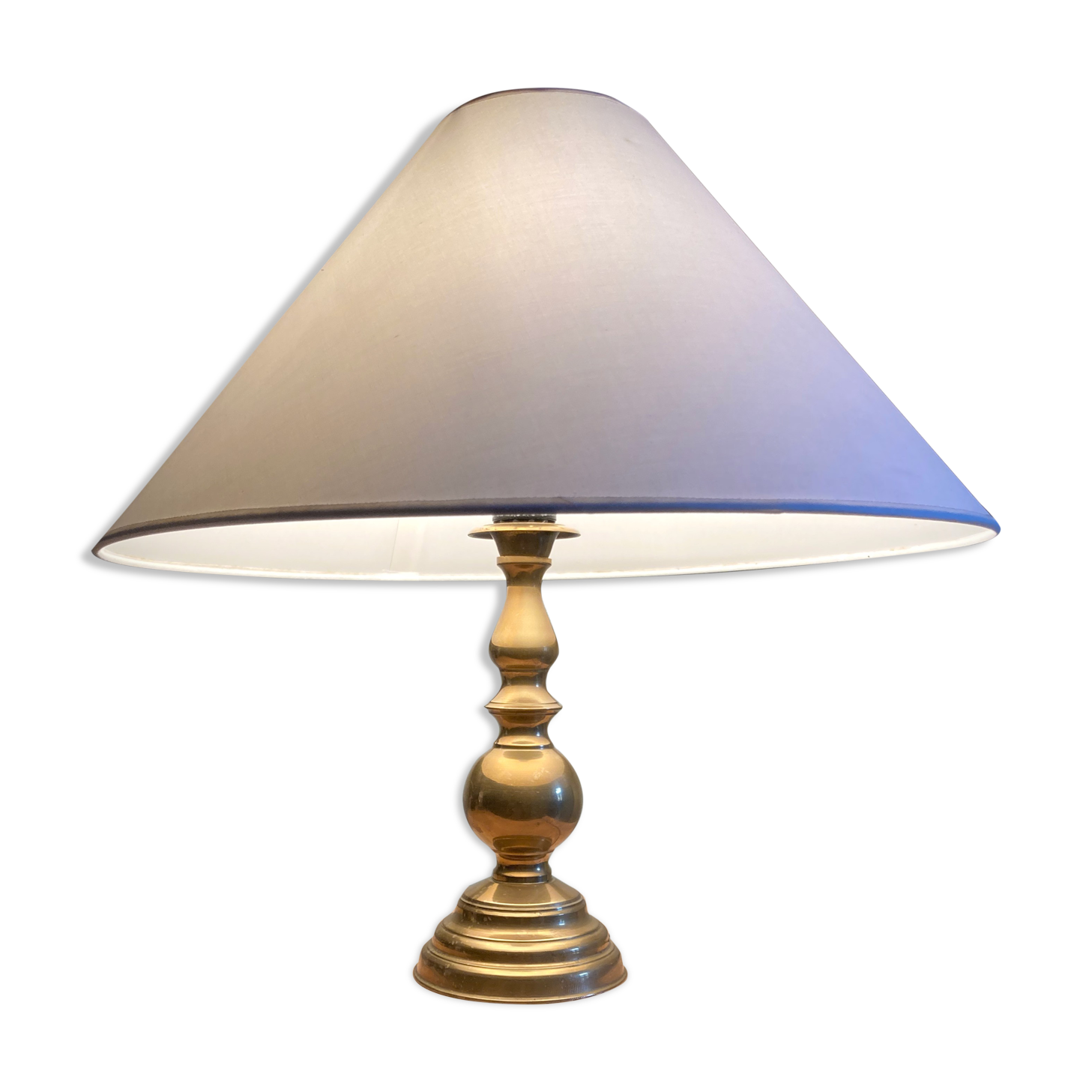 Vintage brass table lamp