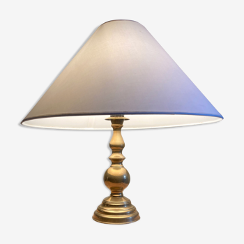 Lampe de table en laiton vintage