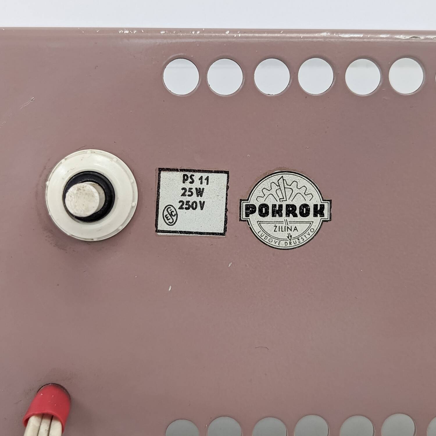 Pair of Mid Century table lamps by Pokrok Žilina, 1960s