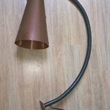 Vintage industrial Scandinavian style wall lights in copper and metal