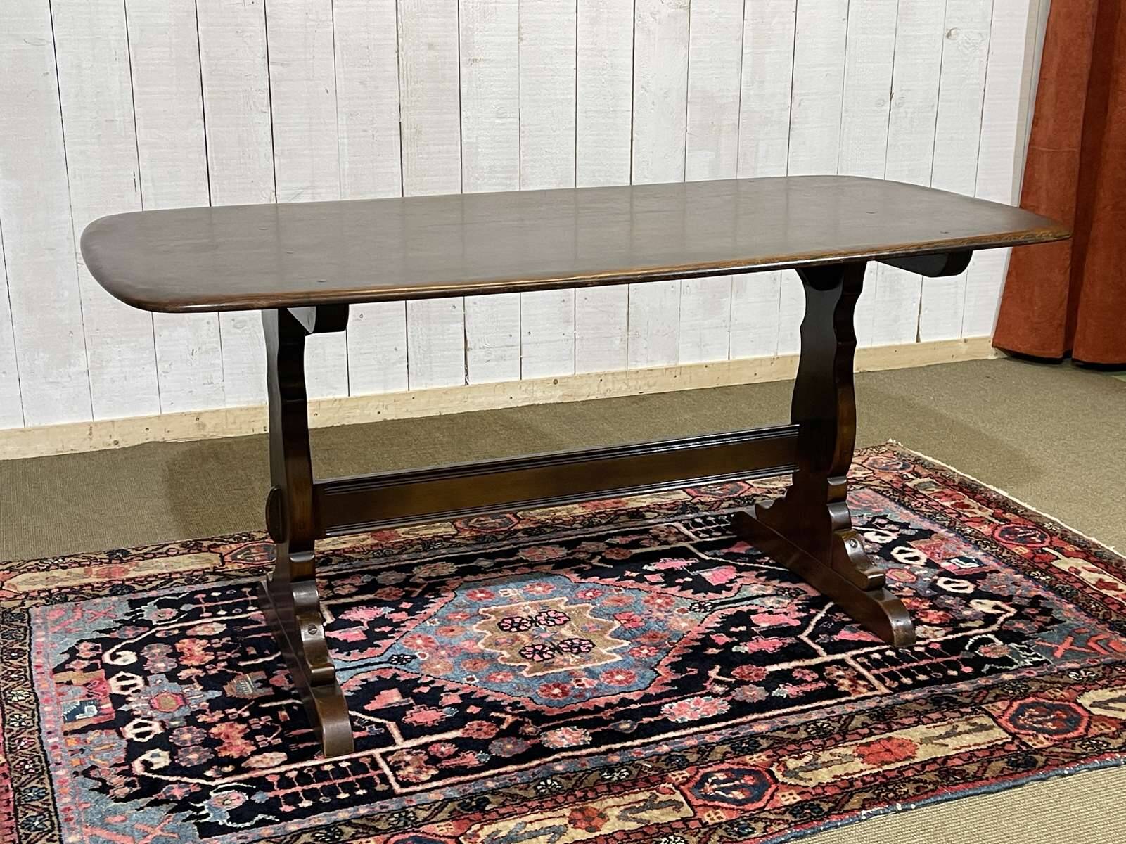 Ercol table in elm from the 1970s