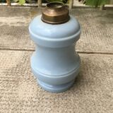 Blue Opaline lamp base