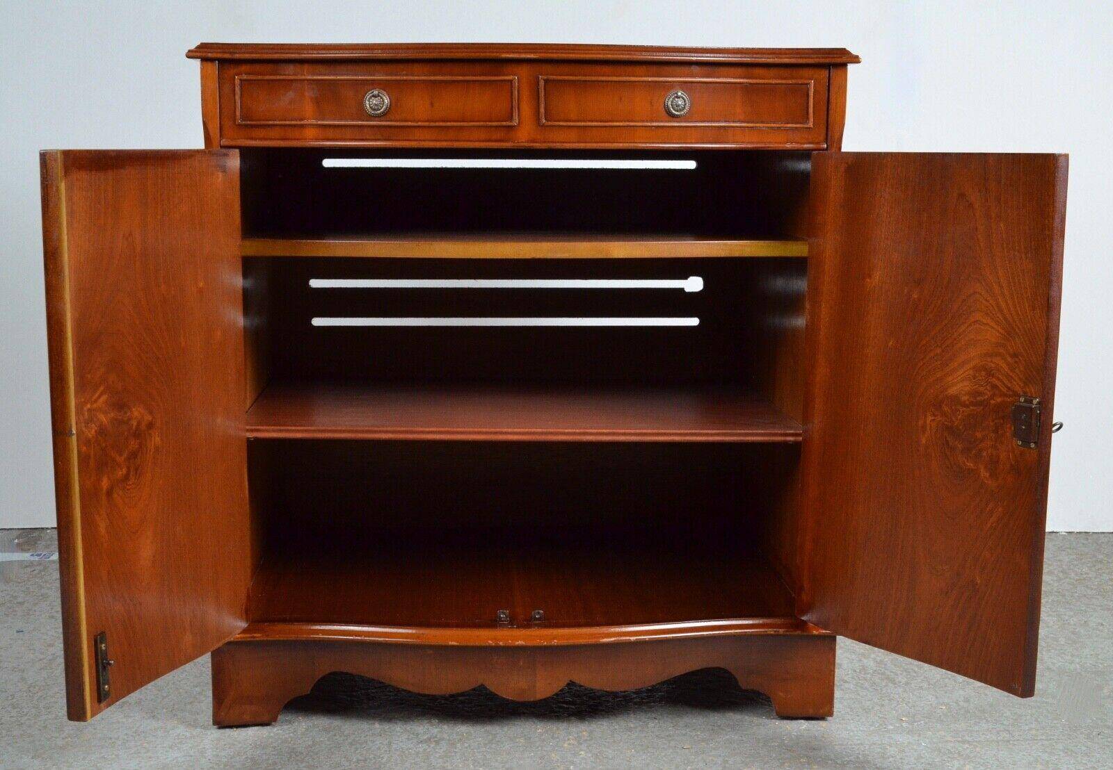 Vintage walnut TV cabinet