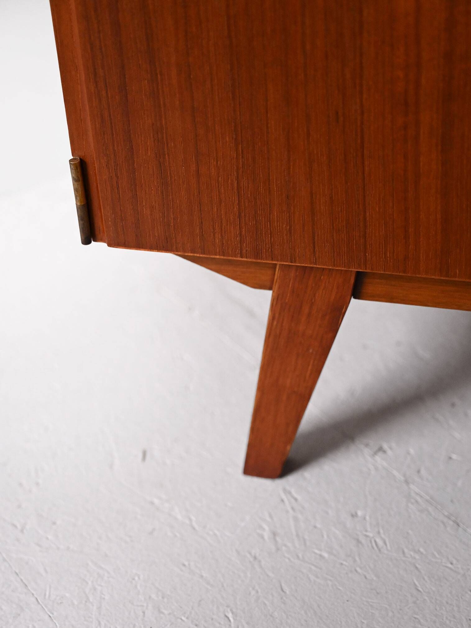 Small 1960s Scandinavian teak sideboard – Vintage Swedish cabinet