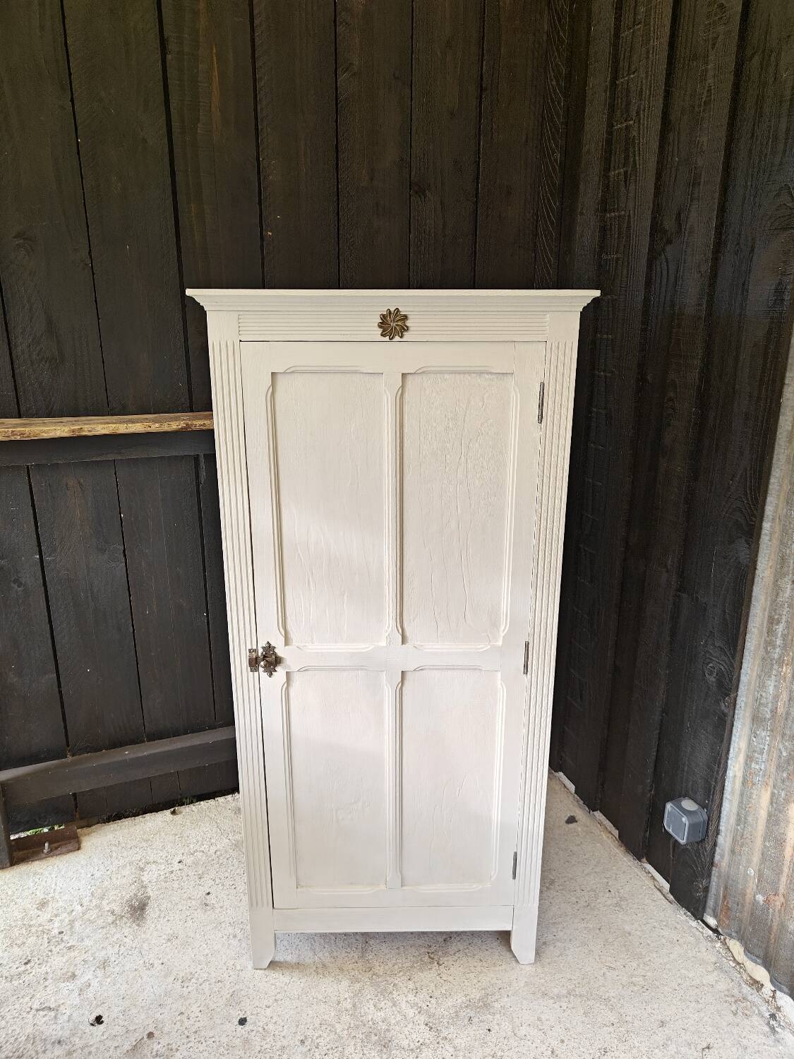Restored Parisian Bonnetière Wardrobe