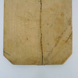Small and old wooden cutting board. Year 50