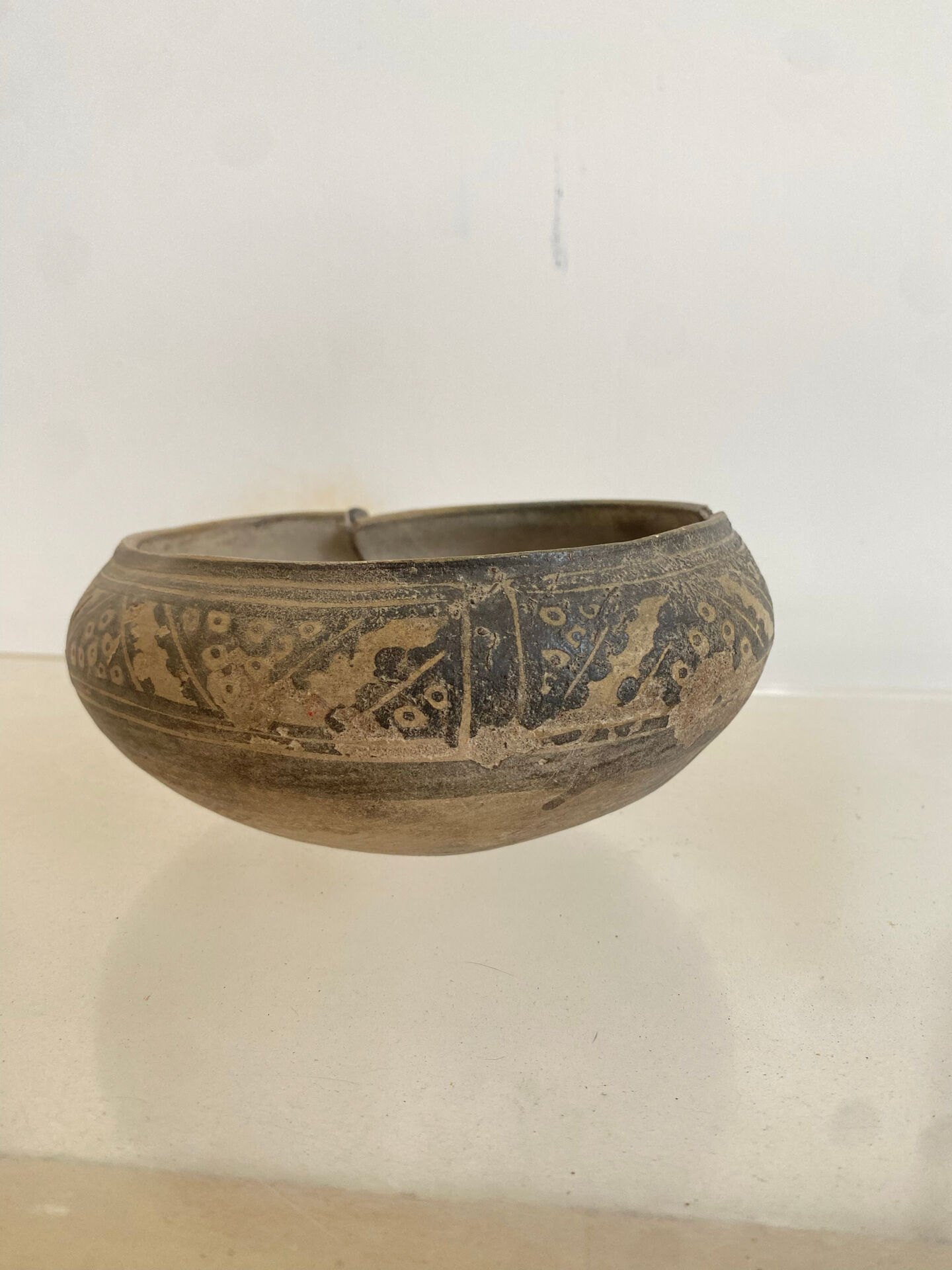 Peruvian archaeological bowl
