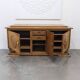 Solid oak enfilade, france 1940s