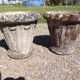 Paire de vases en pierre de Dordogne 19eme