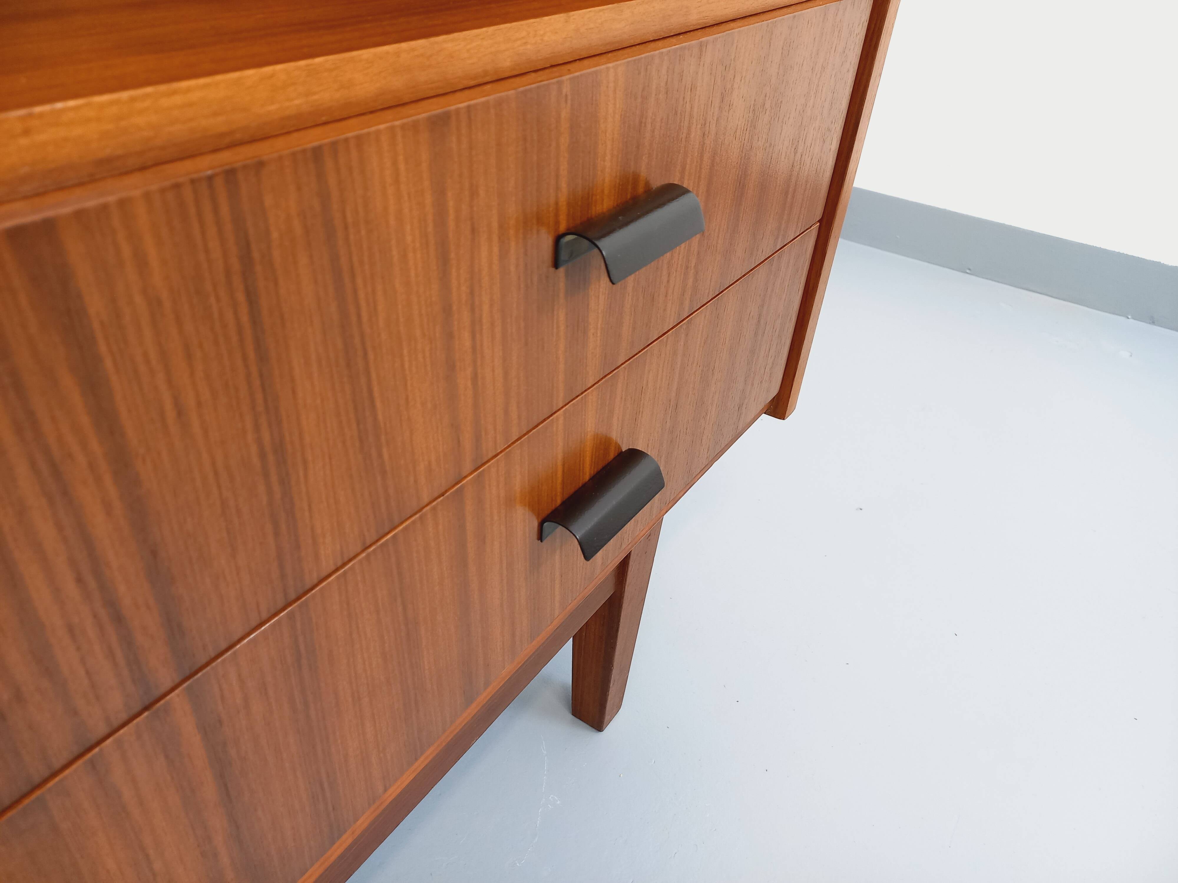 Vintage Scandinavian teak enfilade from the 1960s.