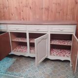 Ancien buffet enfilade dresse dressoir commode armoire placard salon meuble