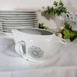 Vierzon porcelain sauce boat