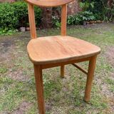 Chaise en pin par Rainer  Daumiller vers 1960