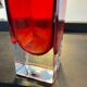 Duo of vintage vases in glass paste 70s-80s