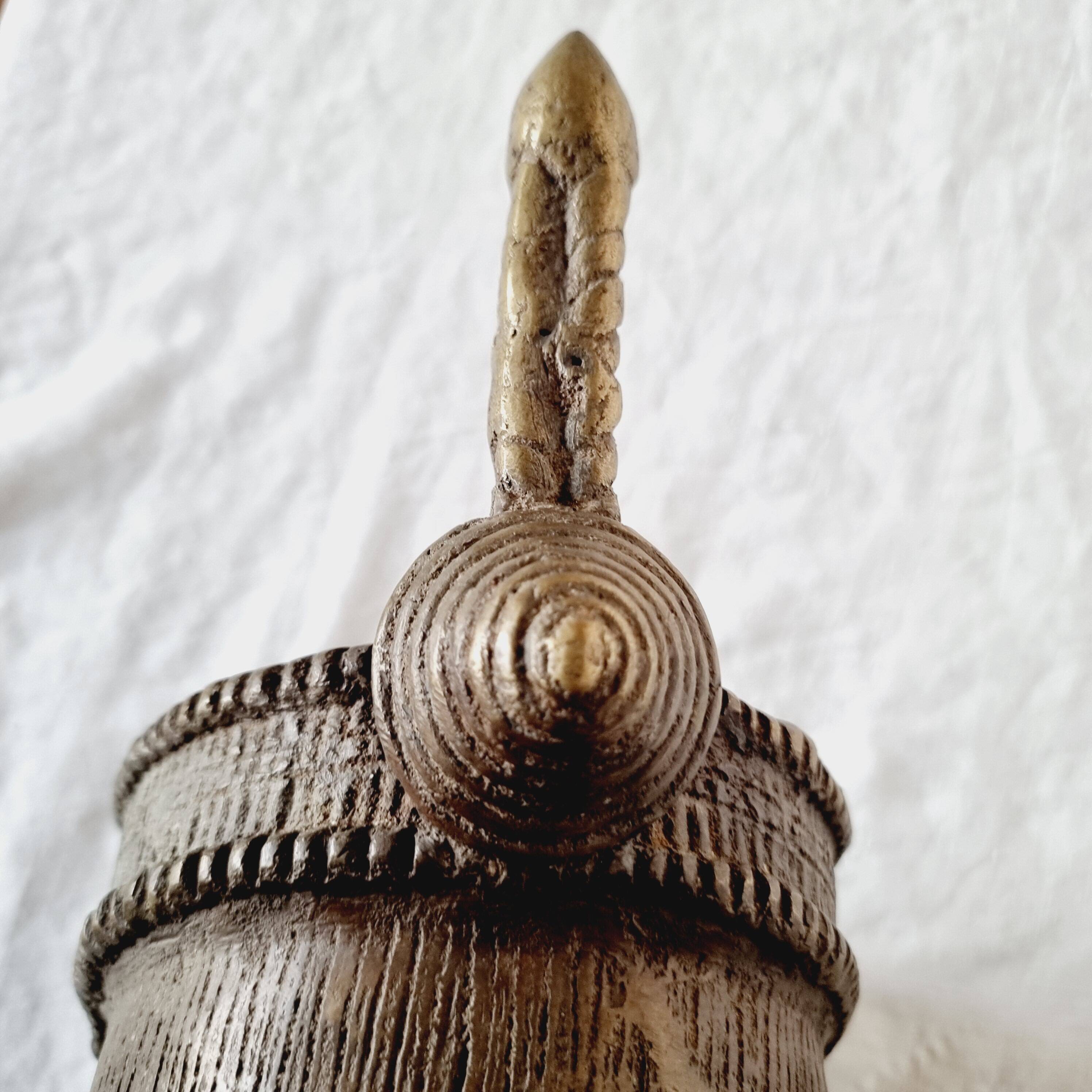 head of Ife, cradle of the Yorubas, from the Kingdom of Benin (Nigeria) in Bronze 1950s-60s Col