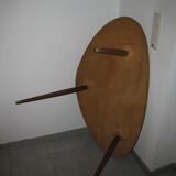 Table triangulaire en forme de rein de 1950/60