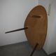 Table triangulaire en forme de rein de 1950/60