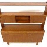 Buffet étagère scandinave en teck, Suède, 1960