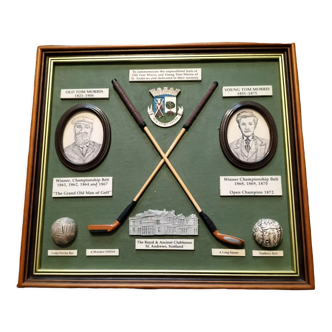 Cadre commémoratif Golf