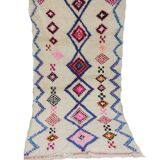 Handmade Moroccan Berber rug 253 X 143 CM