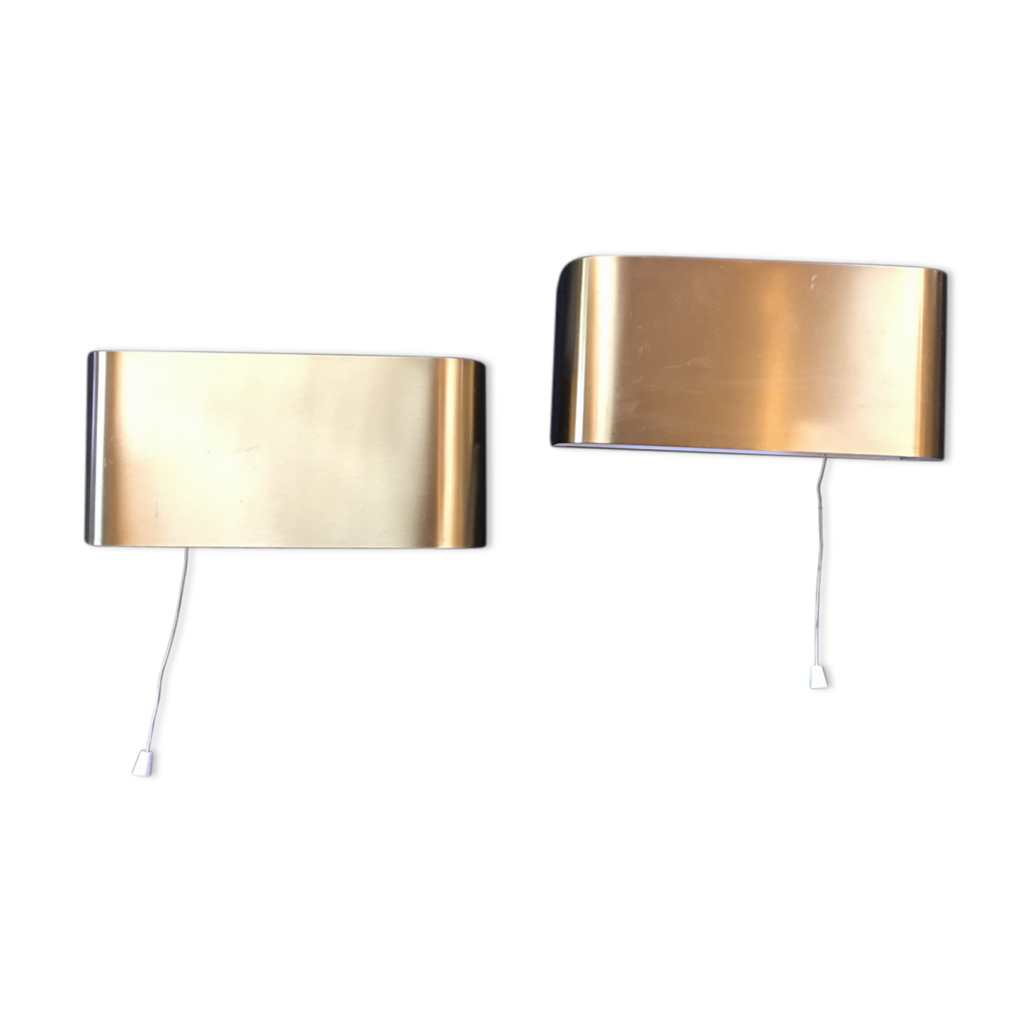 Pair of Golden wall light