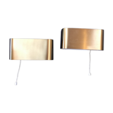Pair of Golden wall light