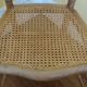 Chaise en bois canne