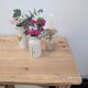Console, open buffet, old wooden library.
