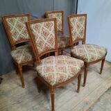 4 Louis XVI style chairs
