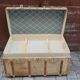 Malle auto travel trunk made of pigskin