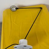 Desk lamp design Belux Swiss Hannes Wettstein year 80 vintage