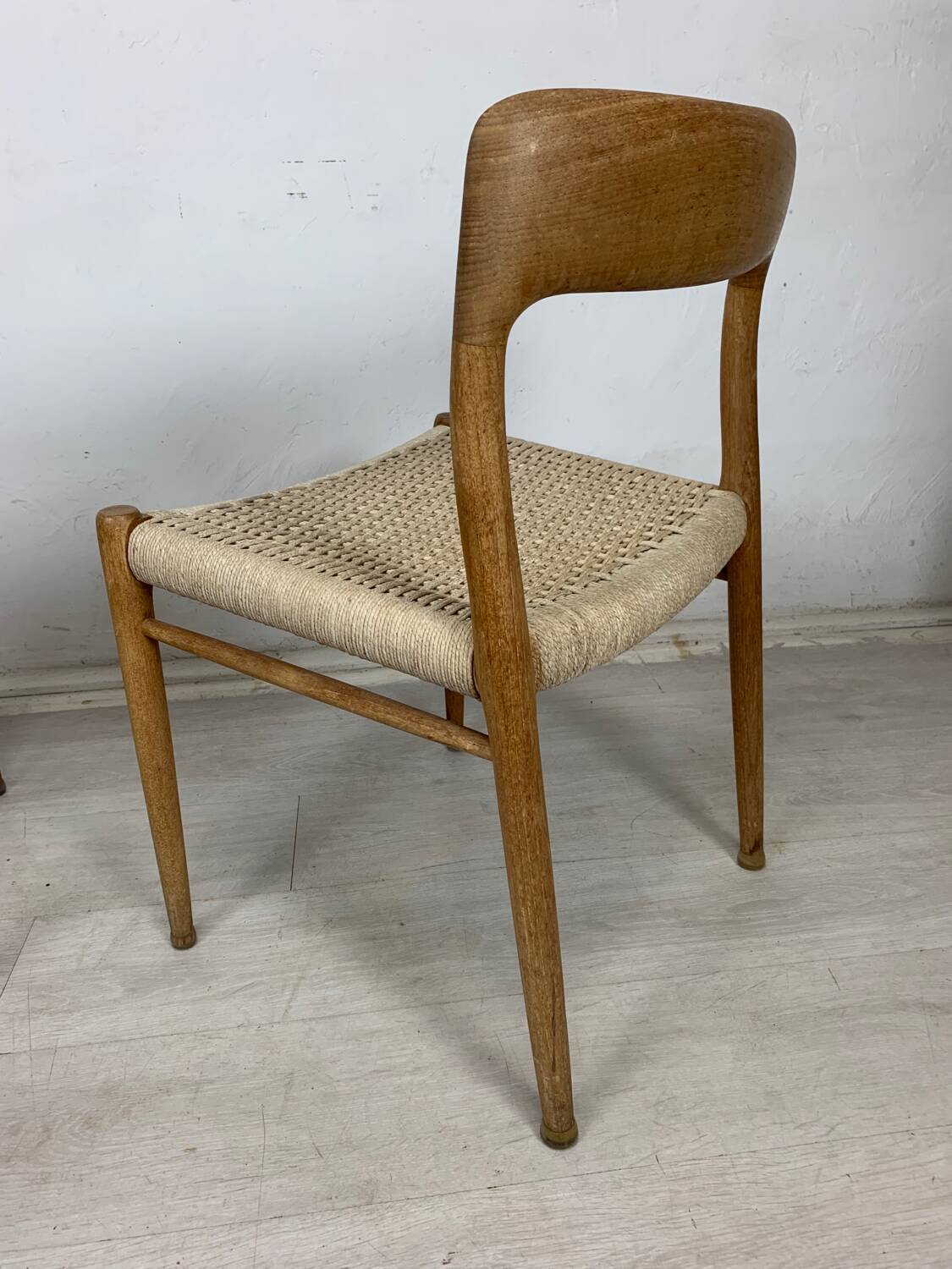 Teak chairs model 75 Niels Moller