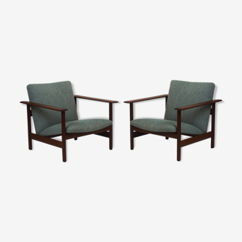 Pair of armchairs by Steiner from the 1960s