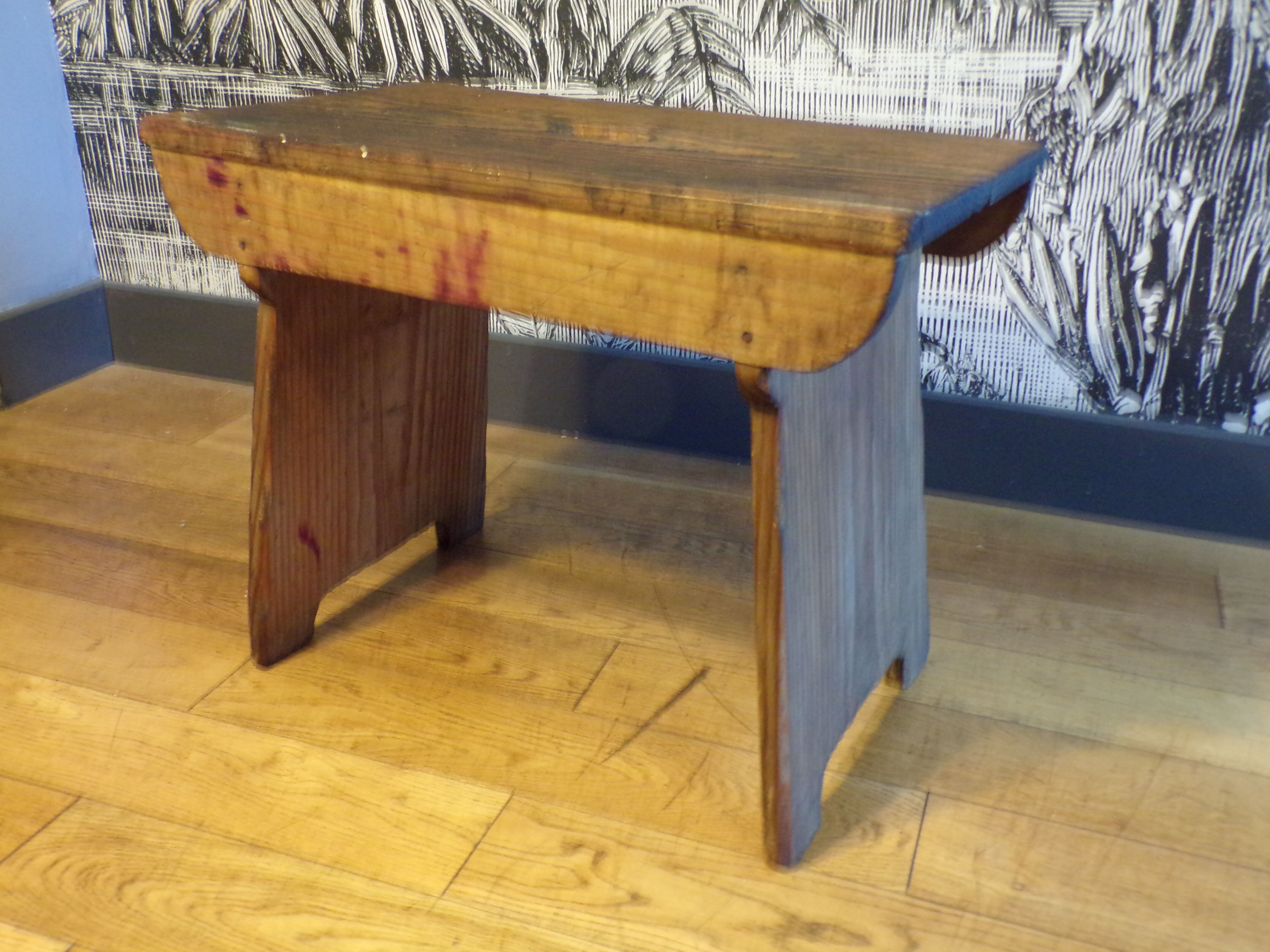 Bench of the painter's studio