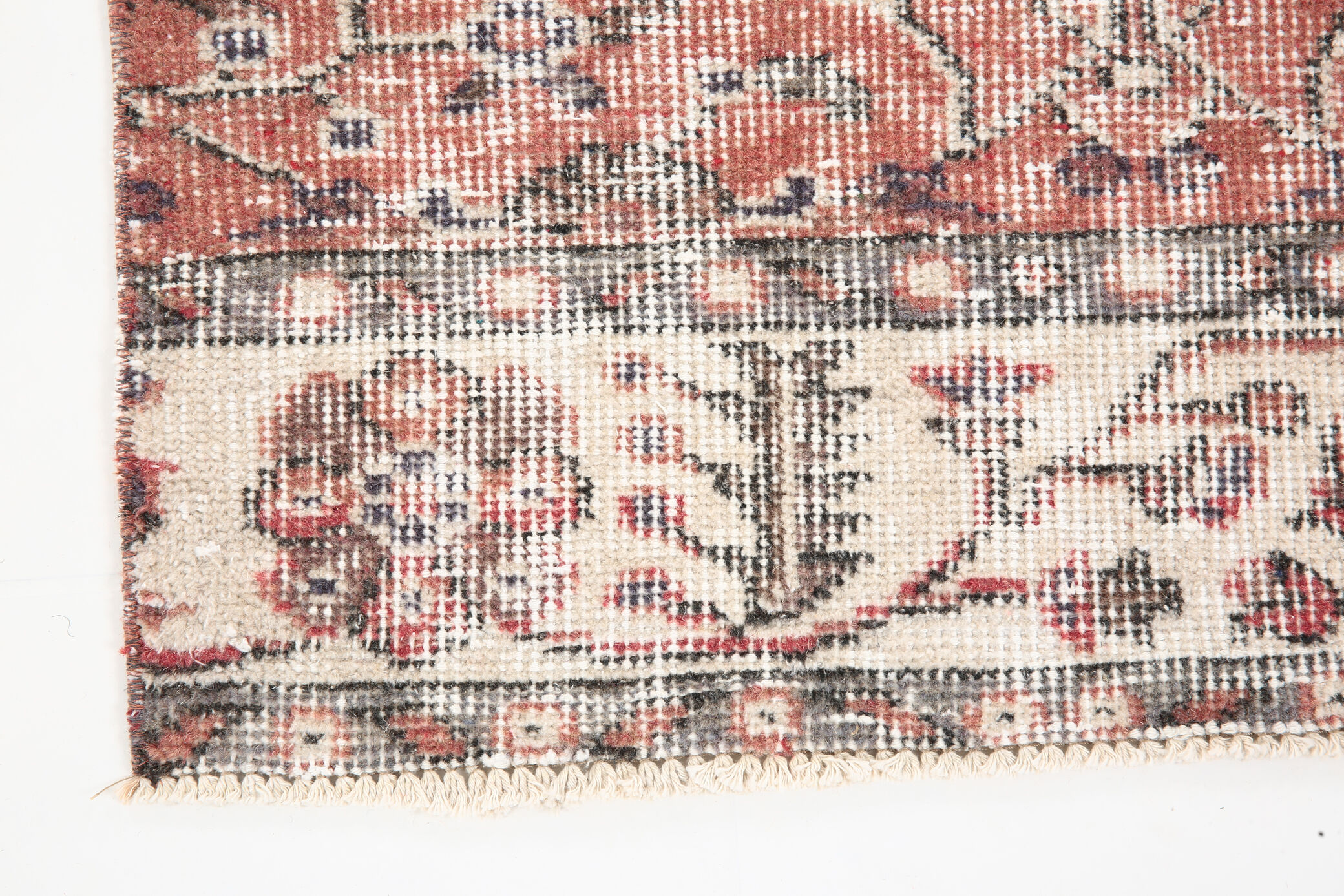 Tapis turc rouge pâle 2x9, 71x288Cm