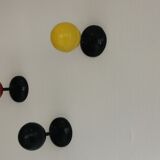 Hooks/coat rack colorful ball from the 50s