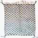 Green Checkered Carpet - 212 x 193 cm