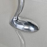 Postmodern aluminium candlestick