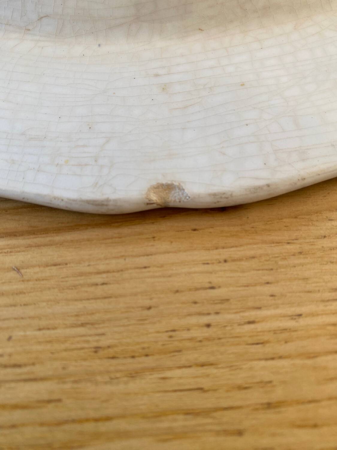 Large round and hollow dish from Gien