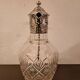 Gallia Christofle crystal and silver-plated metal jug