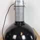 Large Industrial Black Enamel Factory Pendant Lamp from Philips, 1960s