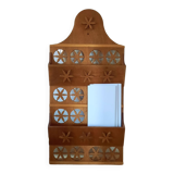 Wooden letter holder