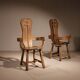 Two Brutalist Armchairs by De Puydt | Belgium 1970s