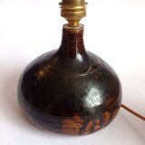 Stoneware lamp from La Borne