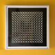 Screen print framed double support rdition 1973 (Switzerland)