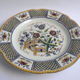 Sarreguemines assiette pied douche